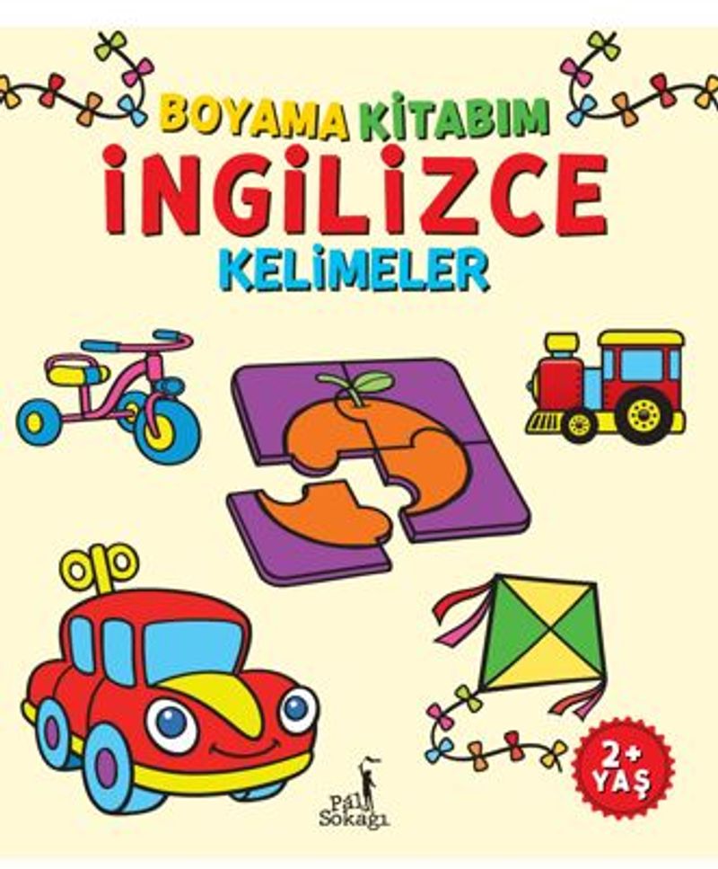 Boyama Kitabım İngilizce Kelimeler