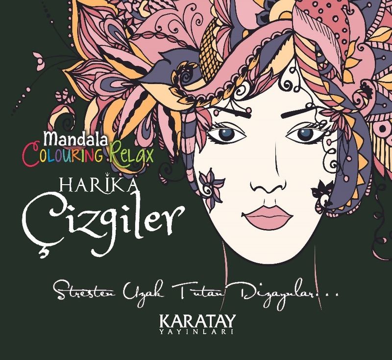 Harika Çizgiler Mandala Colouring Relax