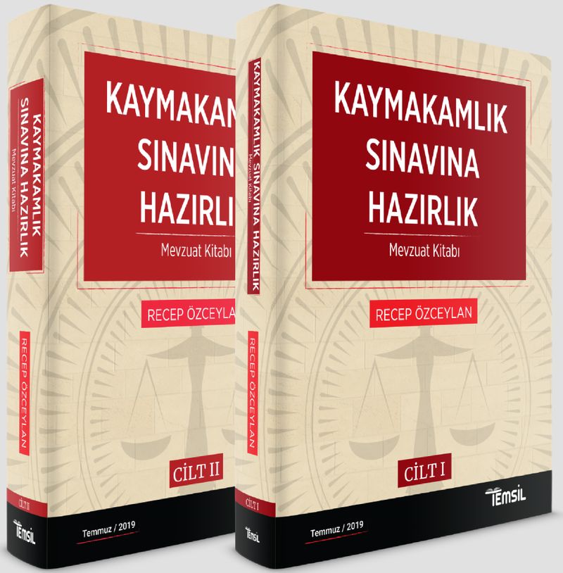 Kaymakamlkık Sınavına Hazırlık Mevzuat Kitabı 2 Cilt