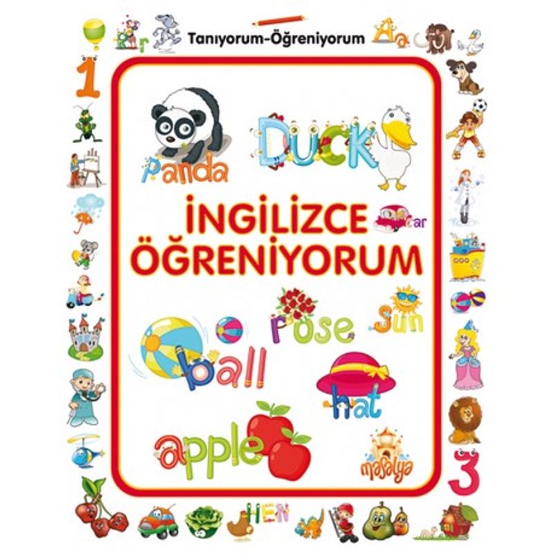 Etkinliklerle İngilizce Öğreniyorum 2 Yaş