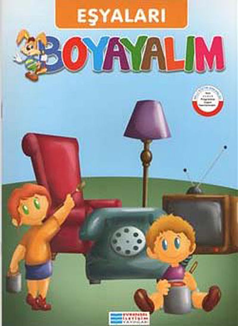 Eşyaları Boyayalım Turuncu Seri