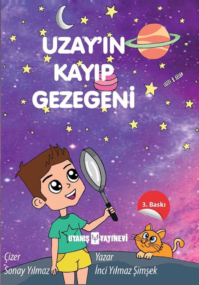 Uzay ın Mektubu Renkli Resimli