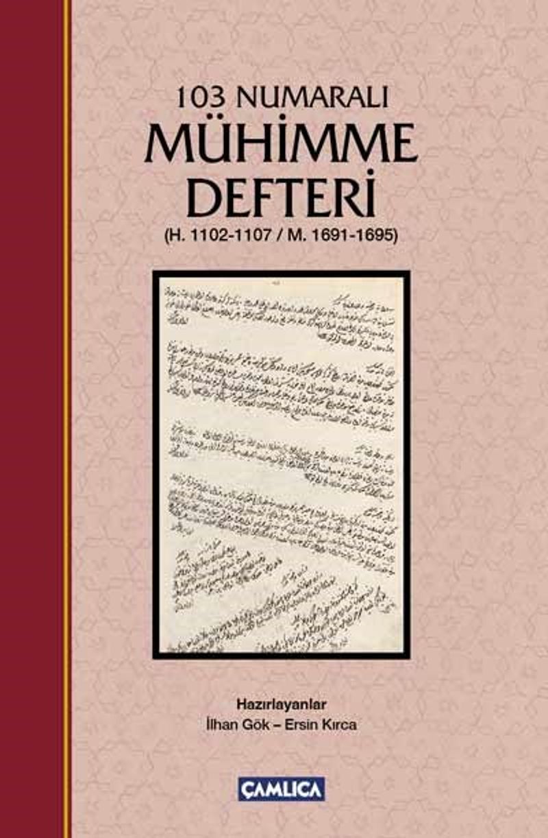 103 Numaralı Mühimme Defteri