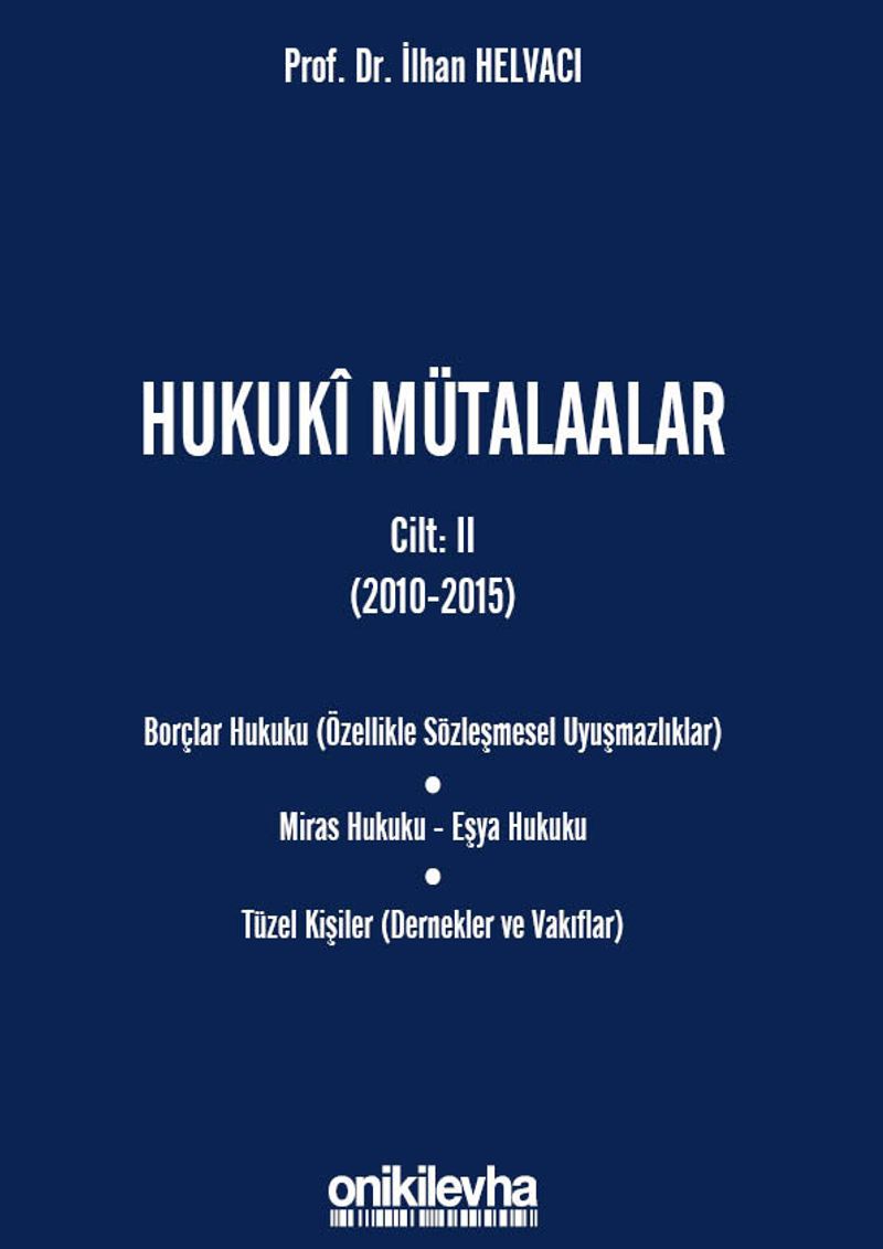 Hukuki Mütalaalar Cilt 3 2015 2020