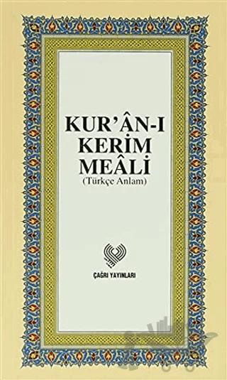 Kur an ı Kerim Meali Orta Boy