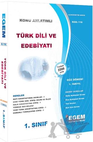 1 Sınıf Türk Dili Ve Edebiyatı Konu Anlatımlı Soru Bankası Güz Dönemi