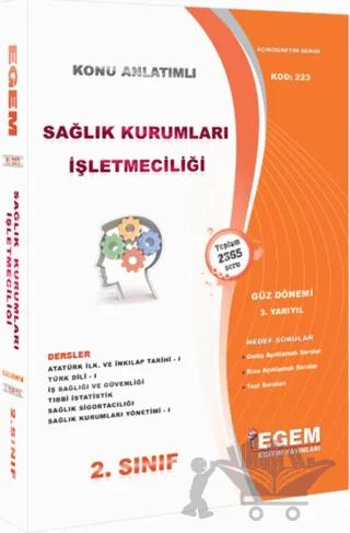2 Sınıf Sağlık Kurumları İşletmeciliği Konu Anlatımlı Soru Bankası Güz Dönemi 3 Yarıyıl