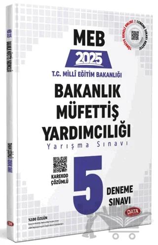 MEB Bakanlık Müfettiş Yardımcılığı 5 Deneme Sınavı Karekod Çözümlü