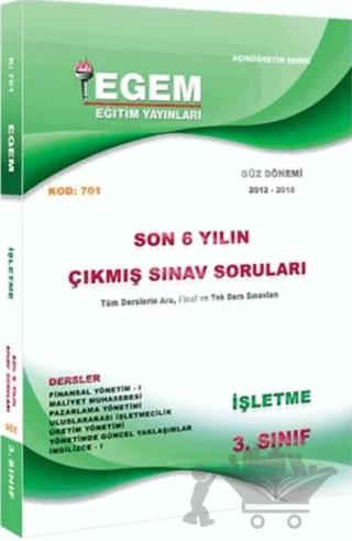 3 Sınıf İşletme Çıkmış Sınav Soruları 2012 2018