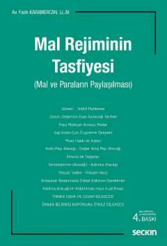 Mal Rejiminin Tasfiyesi Mal ve Paraların Paylaşılması