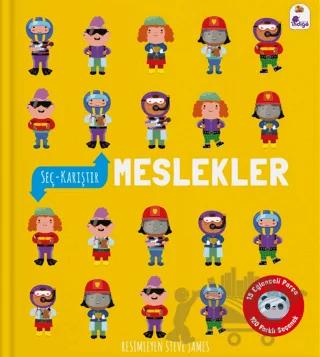 Seç Karıştır Meslekler 15 Eğlenceli Parça 120 Farklı Seçenek
