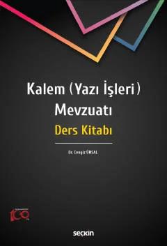Kalem Yazı İşleri Mevzuatı Ders Kitabı