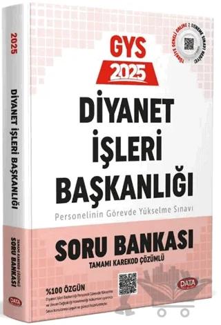 2025 Diyanet İşleri Başkanlığı Personelin Görevde Yükselme Sınavı Soru Bankası Karekod Çözümlü