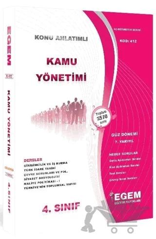 4 Sınıf 7 Yarıyıl Kamu Yönetimi Hedef Sorular Kod 412