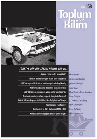 Toplum ve Bilim Sayı 158