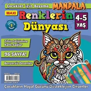Maxi Renklerin Dünyası Çocuklar İçin Boyama 11