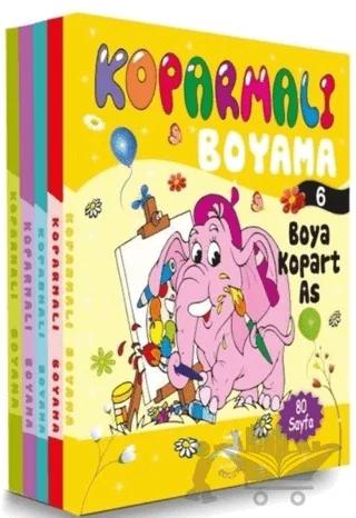 Koparmalı Boyama Set 2 5 Kitap Takım
