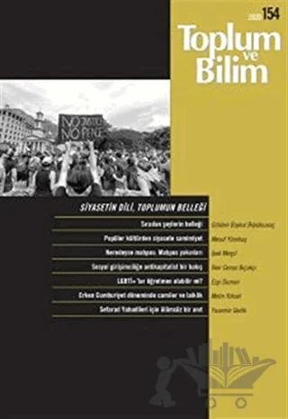Toplum ve Bilim Dergisi Sayı 154