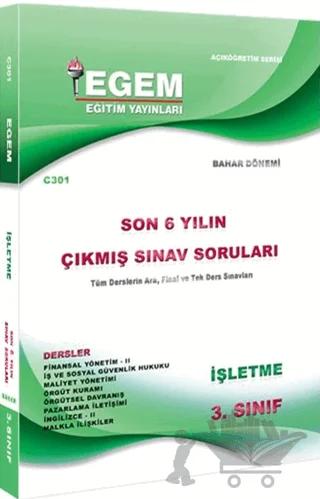 3 Sınıf İşletme Çıkmış Sınav Soruları 2012 2018 Bahar Dönemi