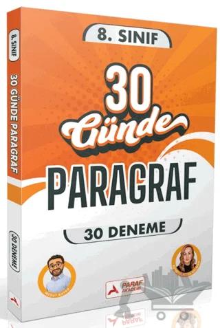 8 Sınıf 30 Günde 30 Paragraf Denemesi