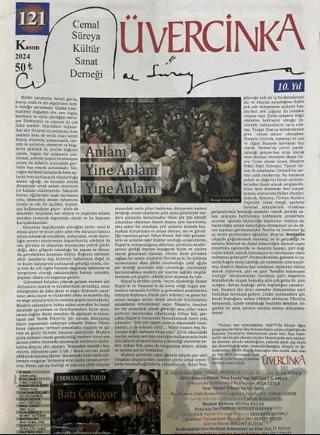 Üvercinka Dergisi Sayı 121 Kasım 2024