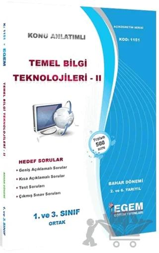 1 ve 3 Sınıf Ortak 2 ve 6 Yarıyıl Konu Anlatımlı Temel Bilgi Teknolojileri 3 Kod 1151