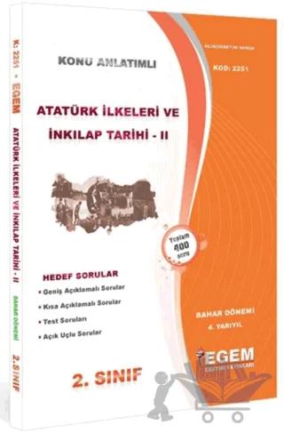 2 Sınıf Atatürk İlkeleri Ve İnkılap Tarihi 2 Bahar Dönemi Konu Anlatımlı Soru Bankası