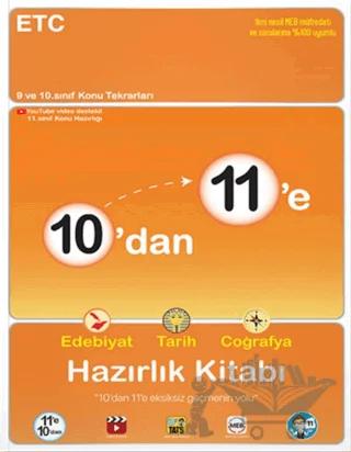 10 dan 11 e Edebiyat Tarih Coğrafya Hazırlık Kitabı