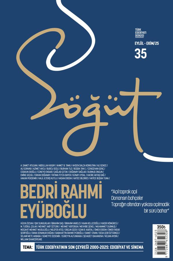Söğüt Türk Edebiyatı Dergisi Sayı 35 Eylül Ekim 2025