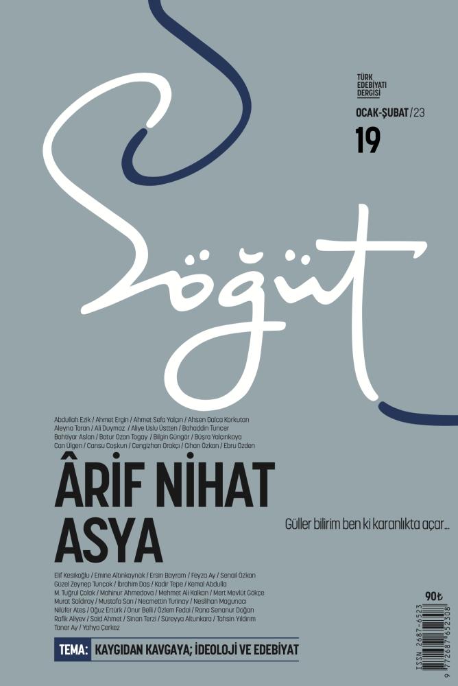 Ötüken Kitap Söğüt Türk Edebiyatı Dergisi Sayı 19 Ocak Şubat 2