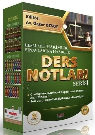 2026 HUKAL Adli Hakimlik Ders Notları Seti