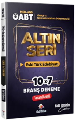 2026 MEB AGS ÖABT Altın Seri Türkçe Öğretmenliği Türk Dili ve Edebiyatı Öğretmenliği Eski Türk Edebiyatı Tamamı Çözümlü 7 Deneme