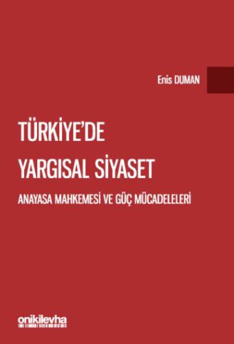 Türkiye de Yargısal Siyaset