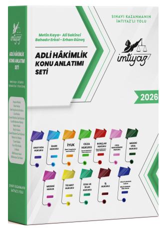 İMTİYAZ 2026 HMGS Soru Bankası Seti