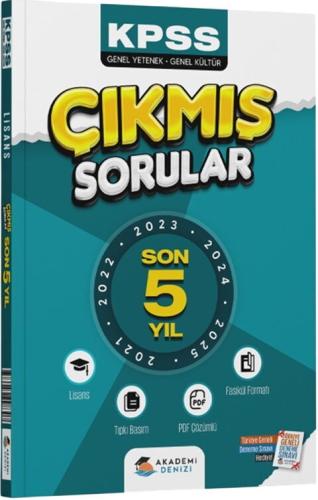 Akademi Denizi KPSS Tarih Coğrafya Vatandaşlık Çıkmamış Sorular Soru Bankası 3 lü Set