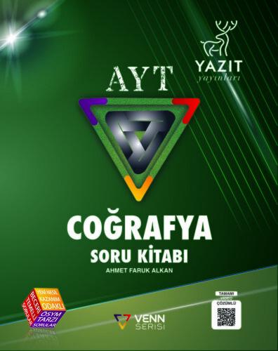 AYT Coğrafya Venn Serisi Soru Kitabı