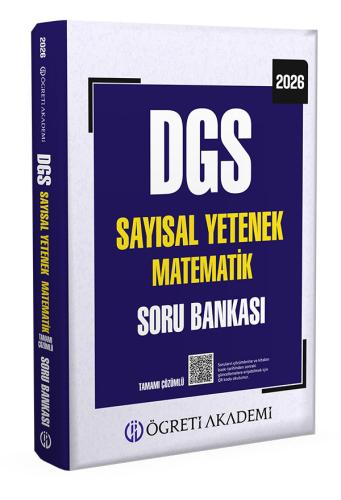 2026 DGS Tamamı Çözümlü 5 Deneme