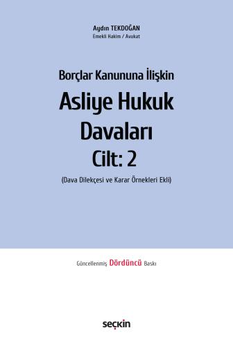 Borçlar Kanununa İlişkin Asliye Hukuk Davaları C 2