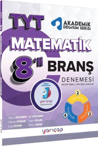 Yarı Çap Yayınları 2025 TYT Matematik Akademik Değişim Serisi 8 Deneme