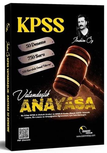 KPSS Vatandaşlık 50 Deneme ve Genel Tekrar Testi