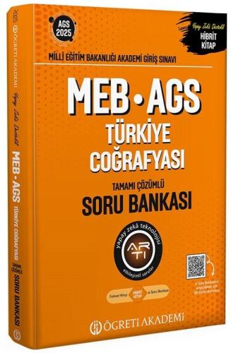 MEB 2025 AGS TÜRKİYE COĞRAFYASI TAMAMI ÇÖZÜMLÜ ÖĞRETİ