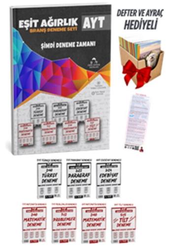 2025 AYT Eşit Ağırlık Deneme Seti 7 Fasikül 24 Deneme Defter Hediyeli
