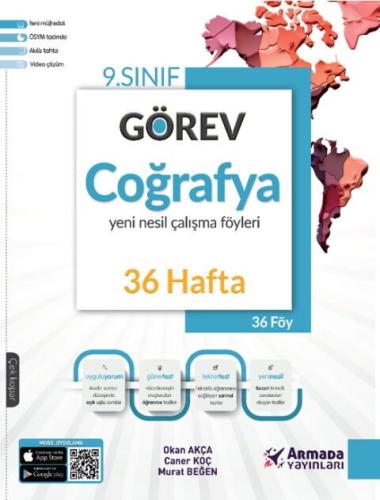 9 Sınıf Görev Coğrafya 36 Hafta Yeni Nesil Çalışma Föyleri
