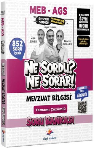 2026 MEB AGS Mevzuat Bilgisi Ne Sordu Ne Sorar Tamamı Video Çözümlü Soru Bankası