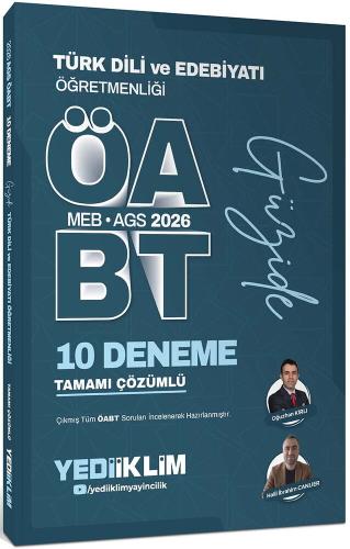 2026 MEB AGS ÖABT Güzide Türk Dili ve Edebiyatı Öğretmenliği Tamamı Çözümlü 10 Deneme