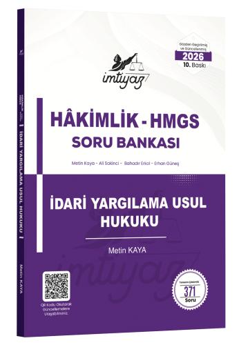 İMTİYAZ 2026 HMGS Hakimlik Ceza Muhakemesi Hukuku Soru Bankası