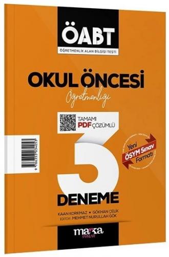 2025 ÖABT Okul Öncesi Öğretmenliği Tamamı Çözümlü 3 Deneme