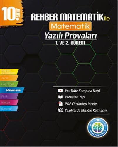 Rehber Matematik 10 Sınıf Matematik Yazılı Provaları