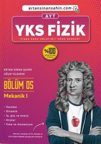 Ertan Sinan Şahin AYT Fizik Video Çözümlü 15 Denemeleri 2023 Şubat Güncellenen Özel Baskı