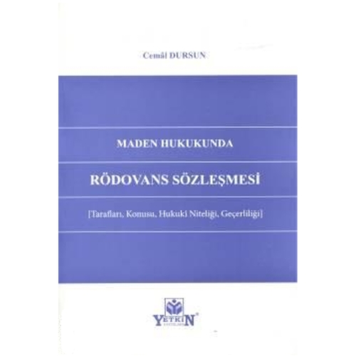 Rödovans Sözleşmesi Cemal Dursun